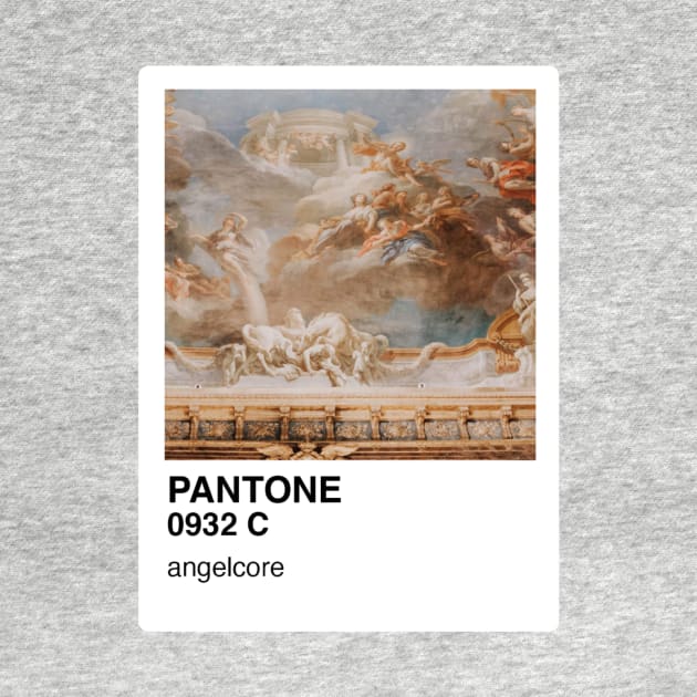 Pantone Angelcore Aesthetic Sticker and Phone Case by emmalouvideos